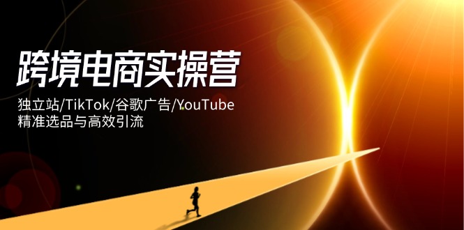 （14419期）跨境电商实操营：独立站/TikTok/谷歌广告/YouTube，精准选品与高效引流-网创前栈