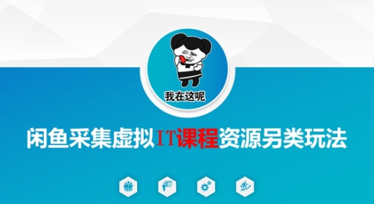 闲鱼采集虚拟IT课程资源另类玩法，干货满满-网创前栈