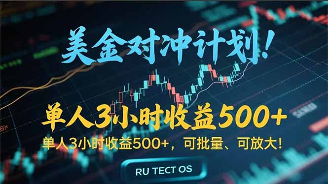（15321期）长久稳定的撸美金项目，平均3小时收入 500+，可公司实地考察实地操作！-网创前栈