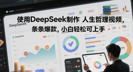使用DeepSeek制作人生哲理视频，条条爆款，小白轻松可上手-网创前栈