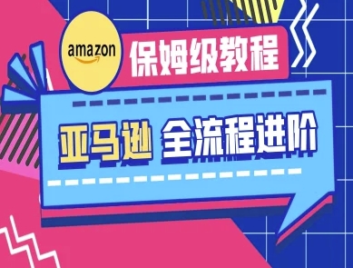 亚马逊保姆级全流程实操教程-跨境电商教程-网创前栈