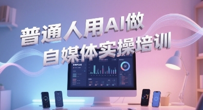普通一个人用AI做自媒体，助你轻松开启AI自媒体创作之路-网创前栈