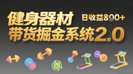 视频挂橱窗，50天卖健身器材挣2.7W，普通人也能做-网创前栈