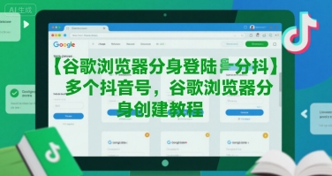 谷歌浏览器分身登陆多个抖音号，谷歌浏览器分身创建教程-网创前栈