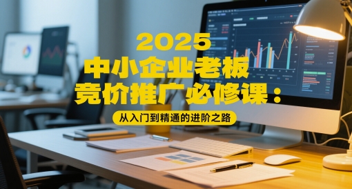 2025中小企业老板竞价推广必修课：从入门到精通的进阶之路-网创前栈