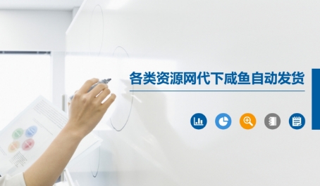 各类资源网代下咸鱼自动发货-网创前栈
