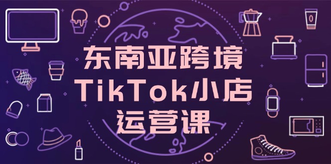 （14390期）东南亚跨境TikTok小店运营课，掌握店铺设置与流量转化核心技巧-网创前栈