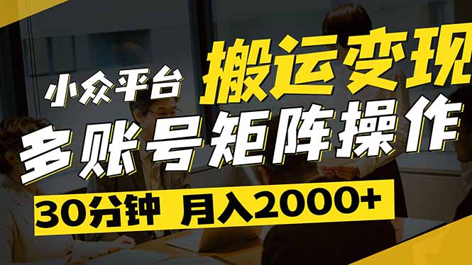 （14288期）得物平台变现新蓝海！无脑复制热门视频，多账号同步运营，每天半小时躺…-网创前栈